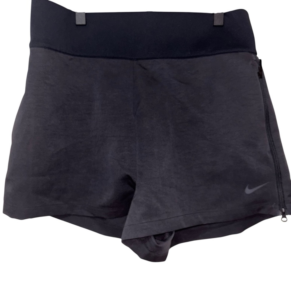 Women's Nike Team Tech Pack DX0626-010 Woven High Waist Shorts Black Size 2XL
